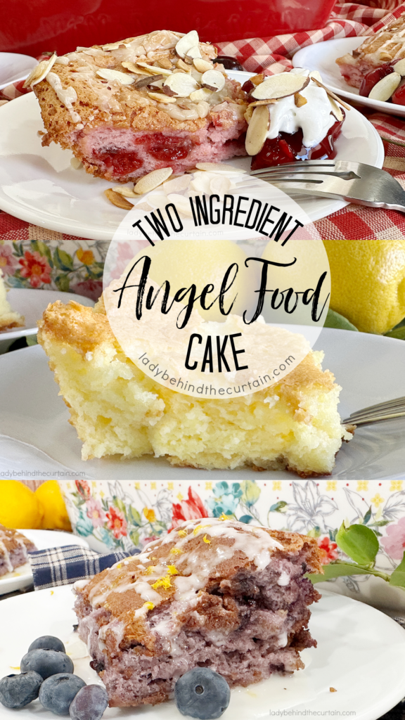 2 Ingredient Angel Food Cake