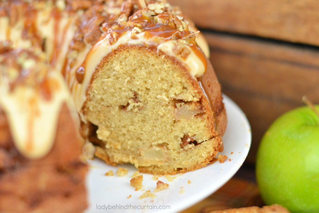 Caramel Apple Pound Cake