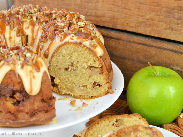 Caramel Apple Pound Cake