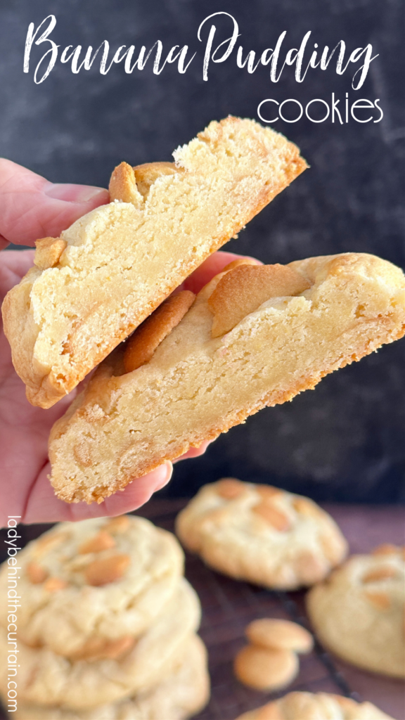 Soft Banana Pudding Cookies