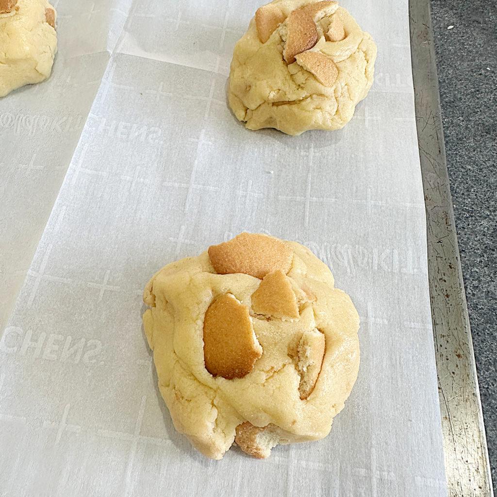 Soft Banana Pudding Cookies