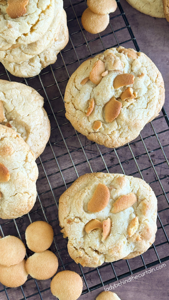 Soft Banana Pudding Cookies