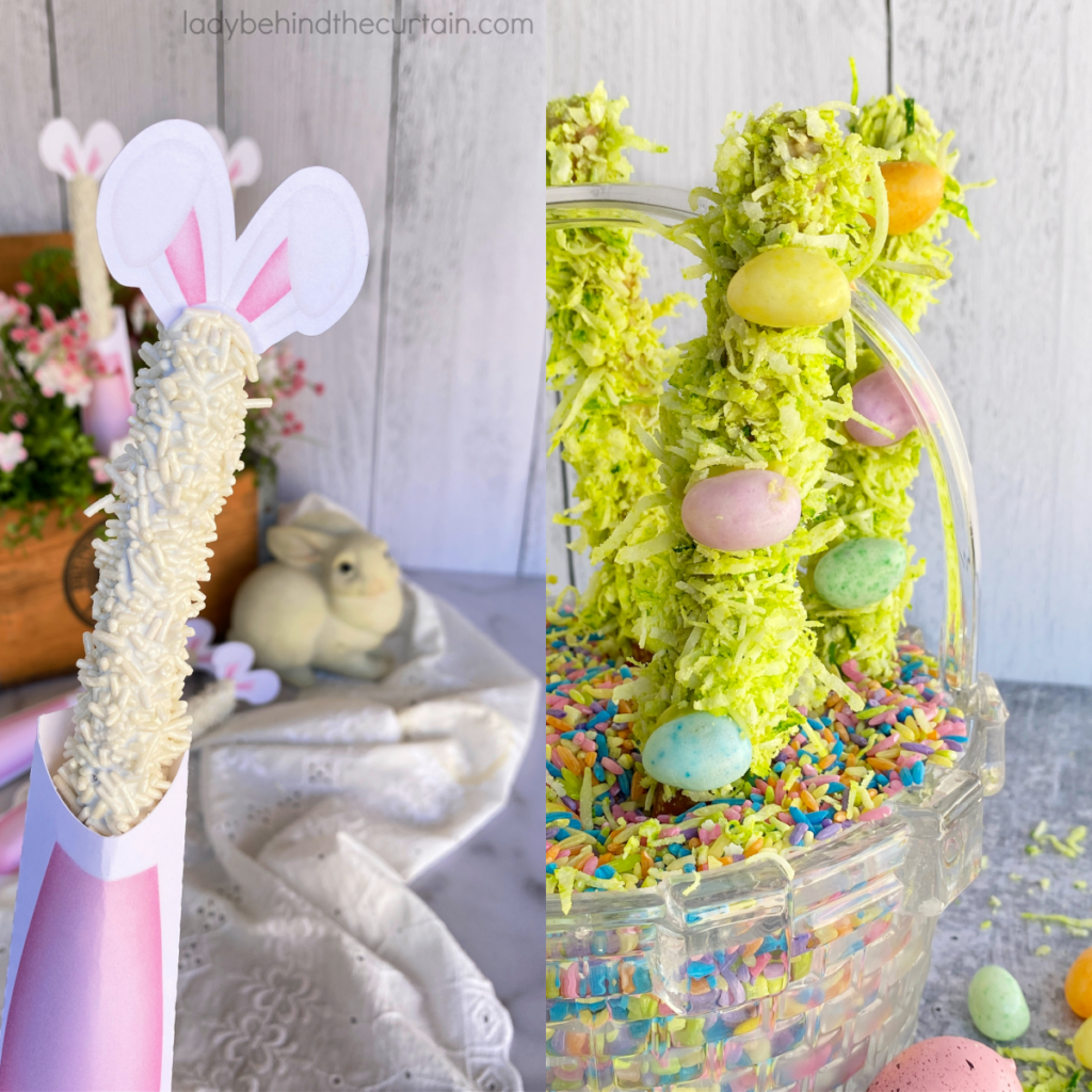 Easter Decorated Pretzels
