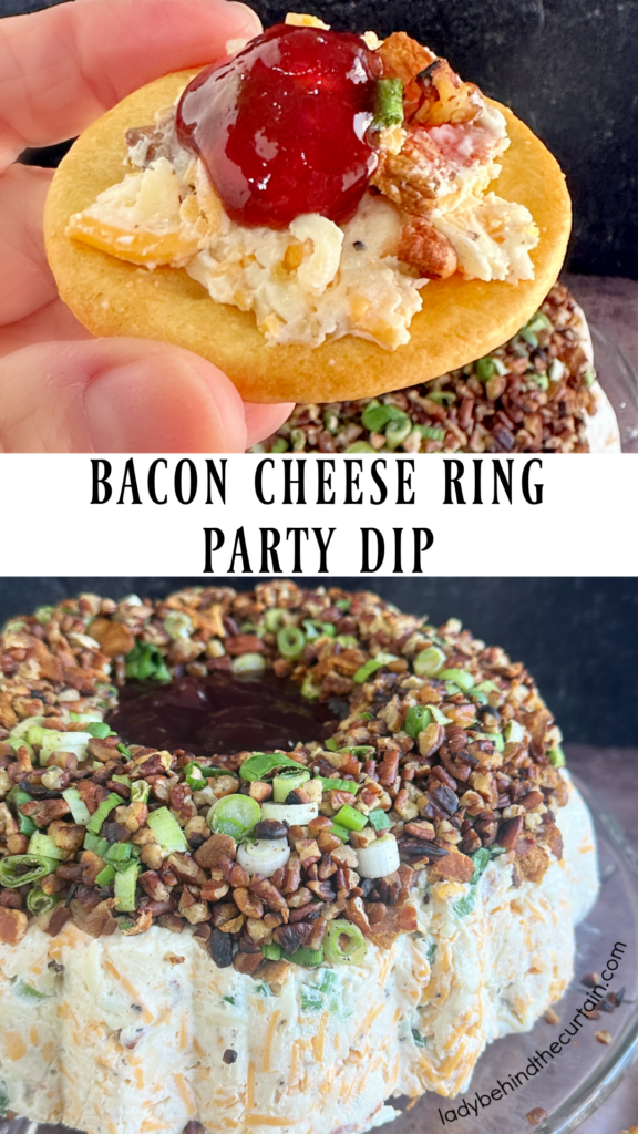 Bacon Cheese Ring Party Dip