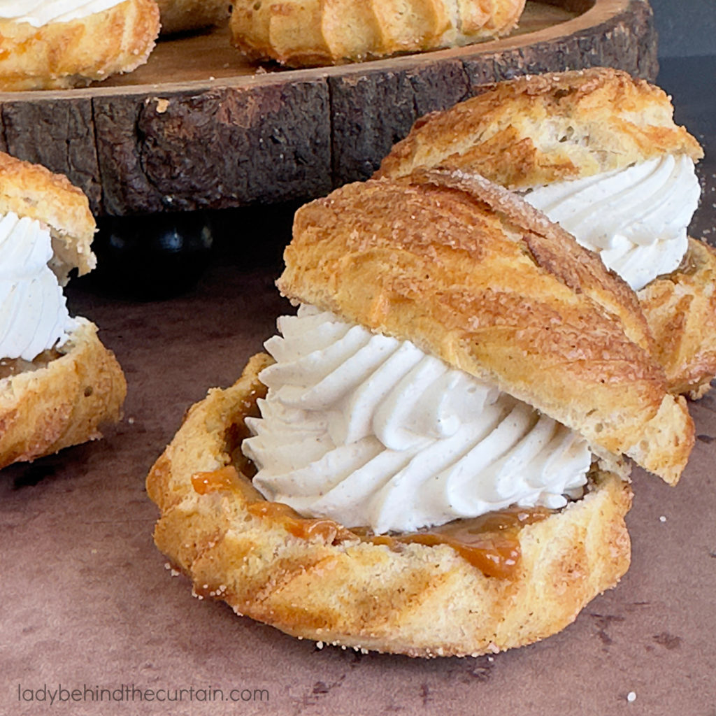 Churro Cream Puffs