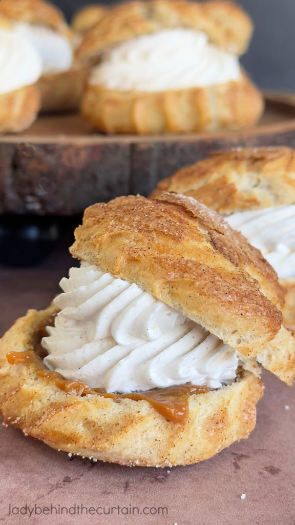 Churro Cream Puffs