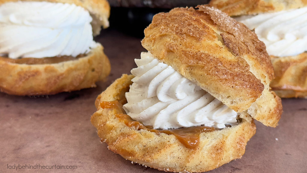 Churro Cream Puffs