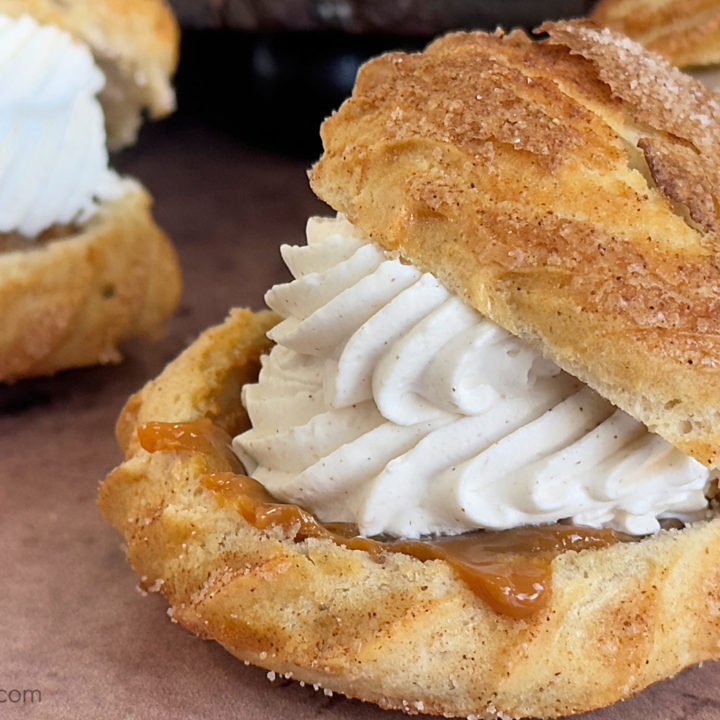 Churro Cream Puffs