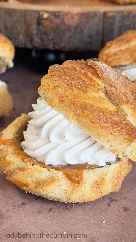 Churro Cream Puffs