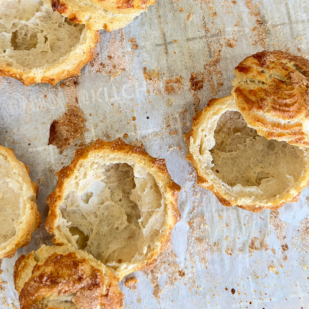 Churro Cream Puffs