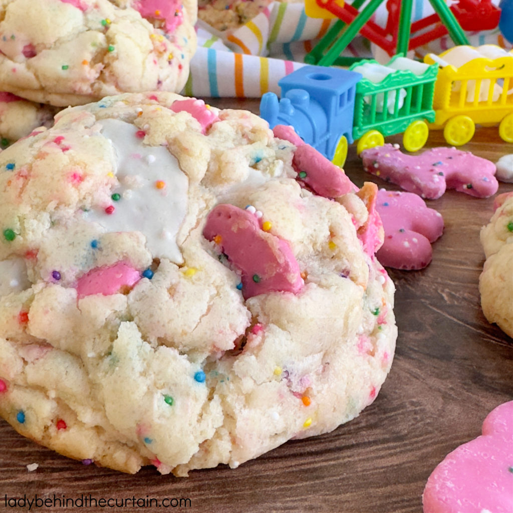 Large Gourmet Circus Animal Sugar Cookies