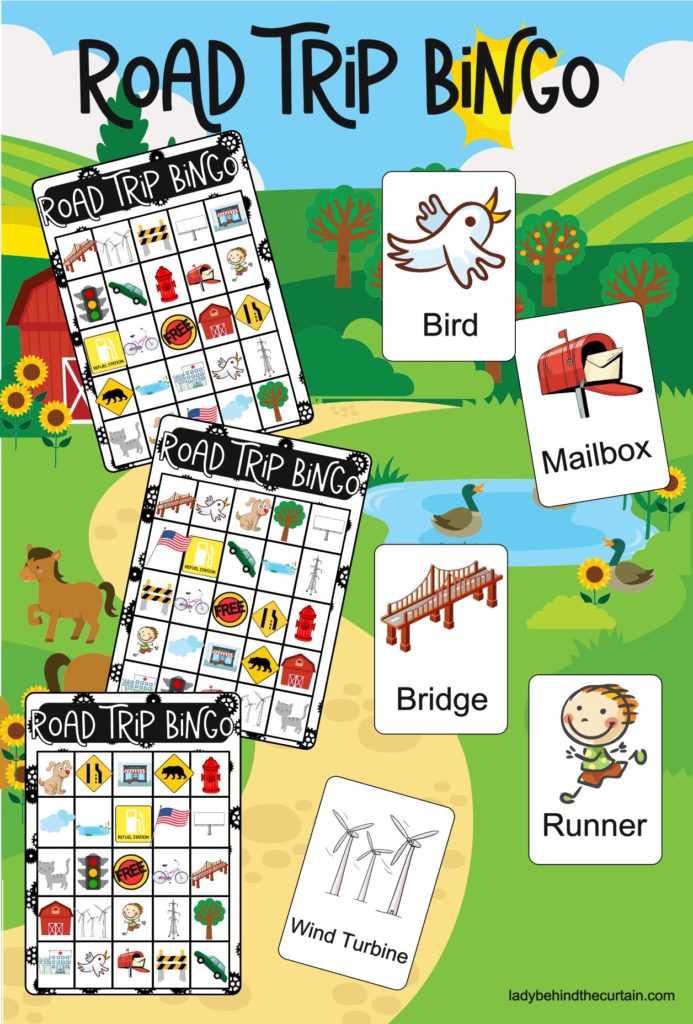 Free Travel Bingo Games for Kids