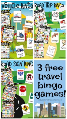Free Travel Bingo Games For Kids