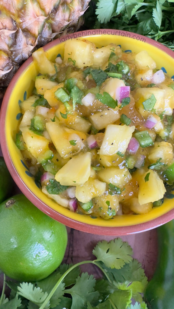 Apricot Pineapple Salsa