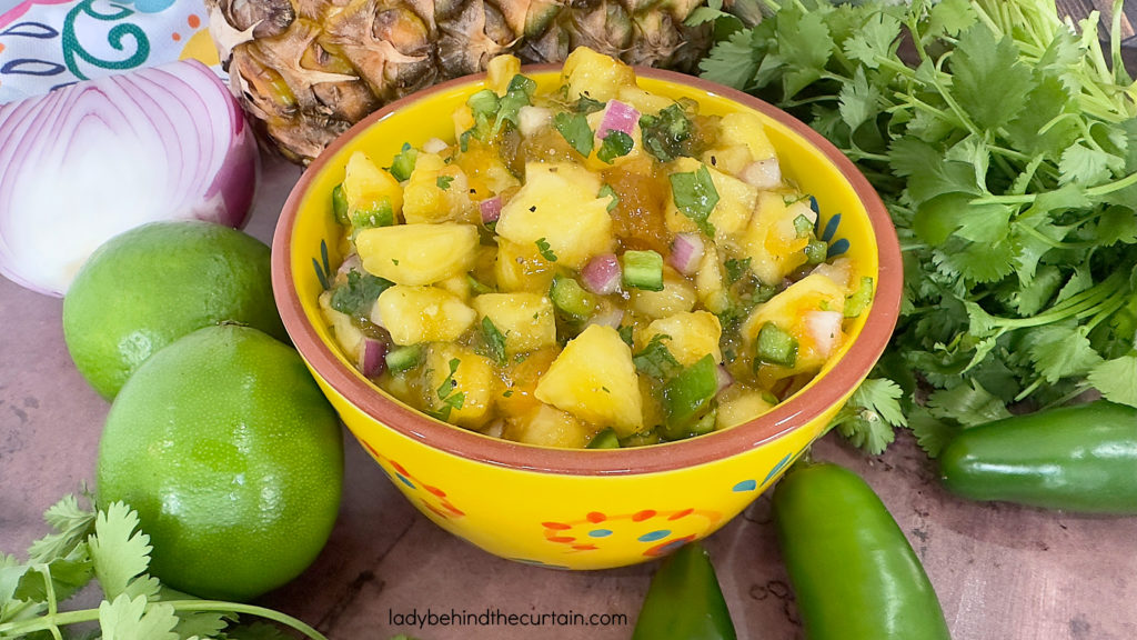 Apricot Pineapple Salsa