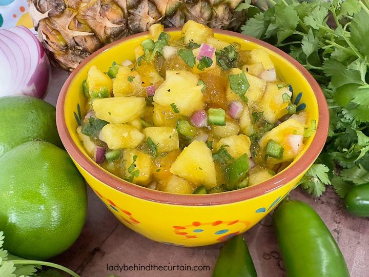 Apricot Pineapple Salsa