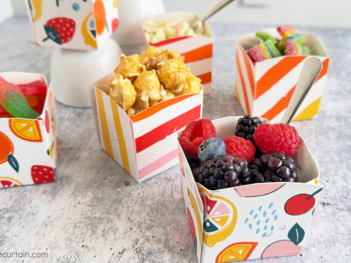 How to Make Party Food Containers from Paper Plates