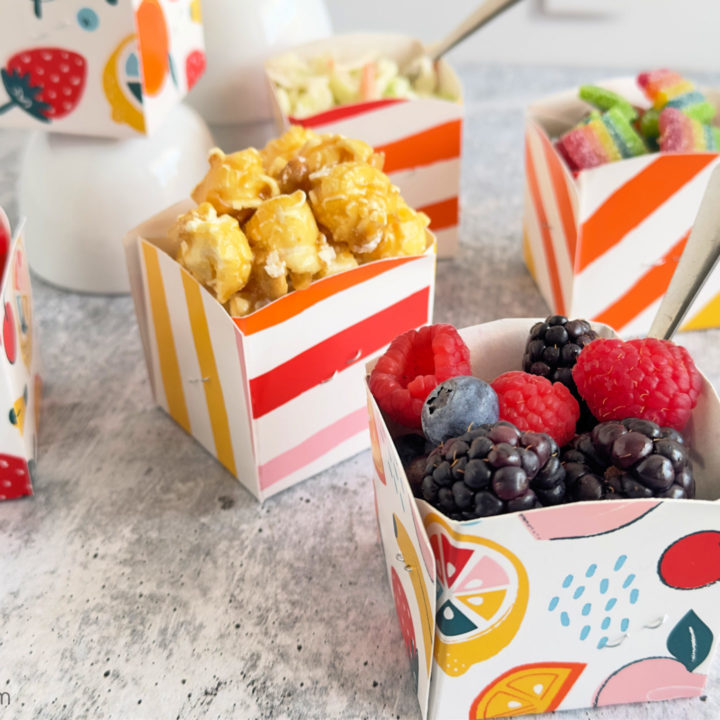 How to Make Party Food Containers from Paper Plates