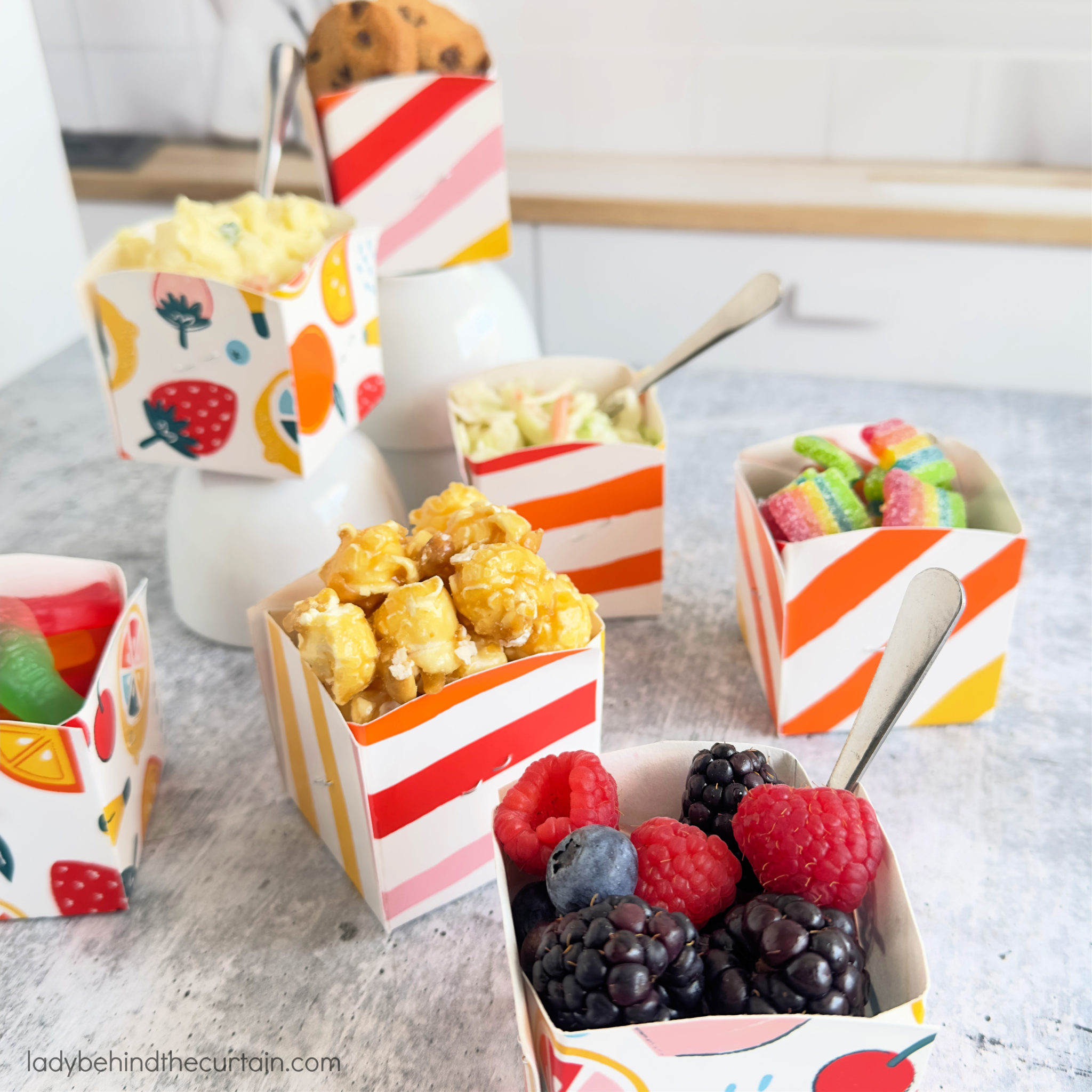 How to Make Party Food Containers from Paper Plates + Video