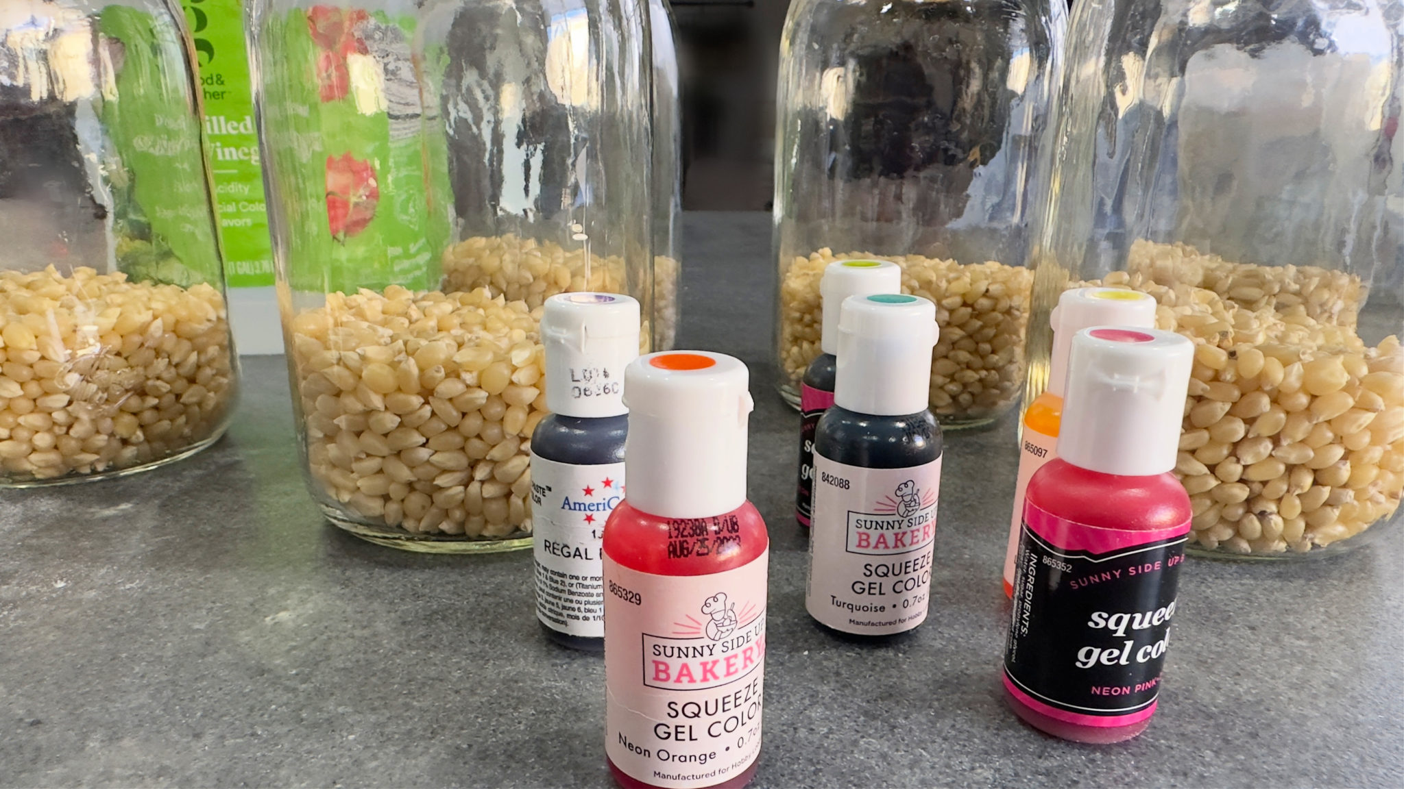 How to Dye Popcorn Kernels