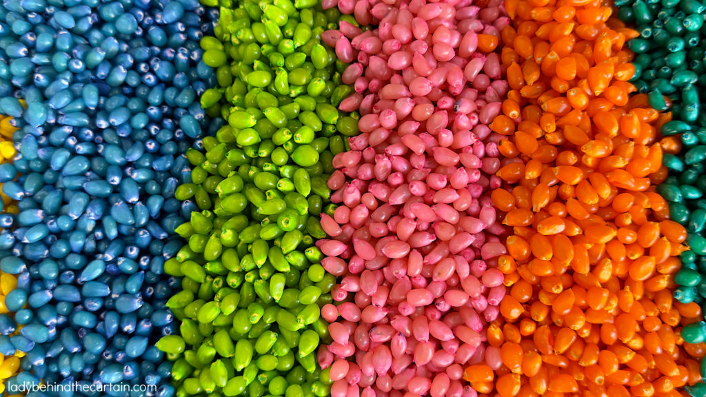 How to Dye Popcorn Kernels