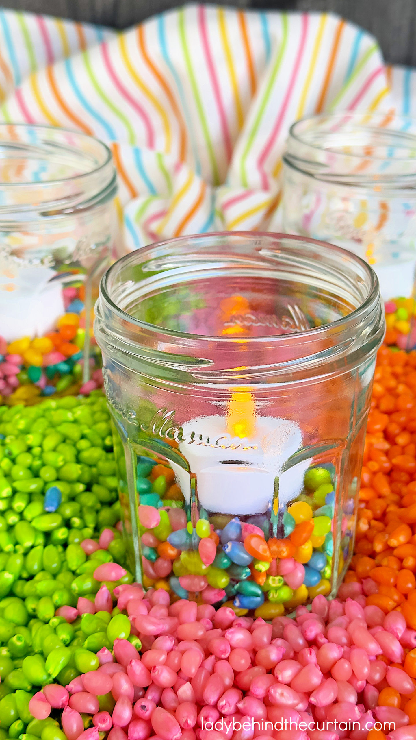 How to Dye Popcorn Kernels