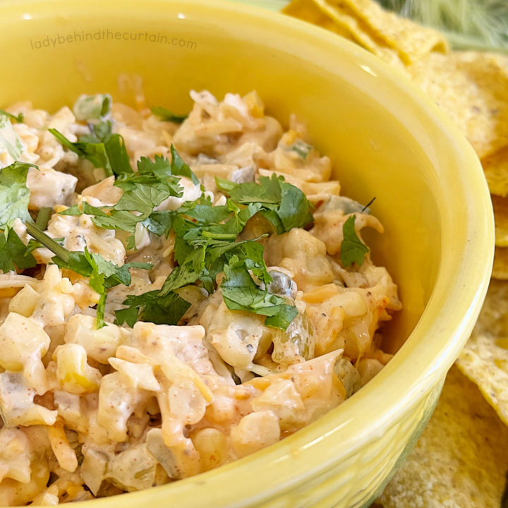 Smoky Corn and Cheese Dip