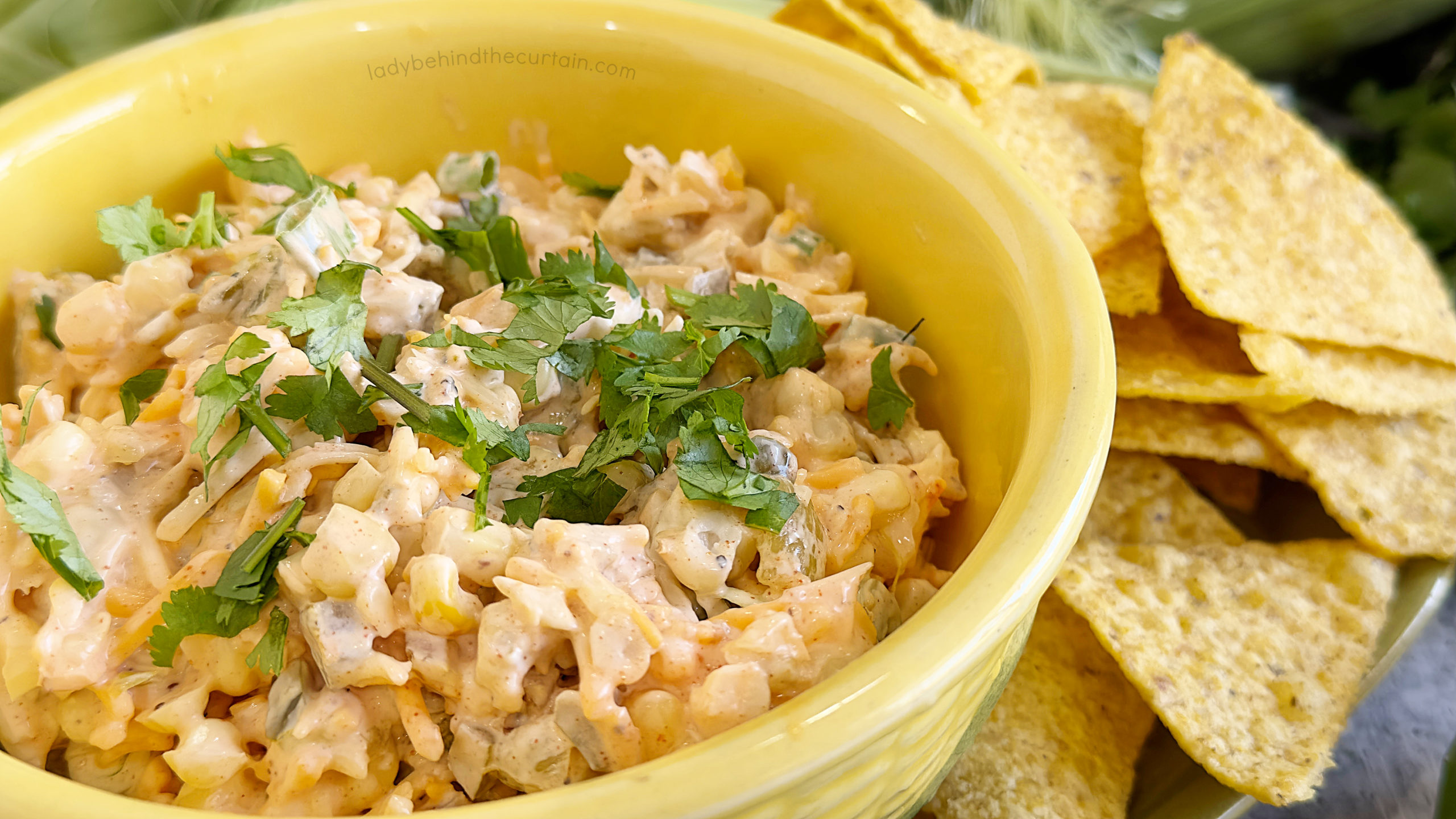 Smoky Corn and Cheese Dip