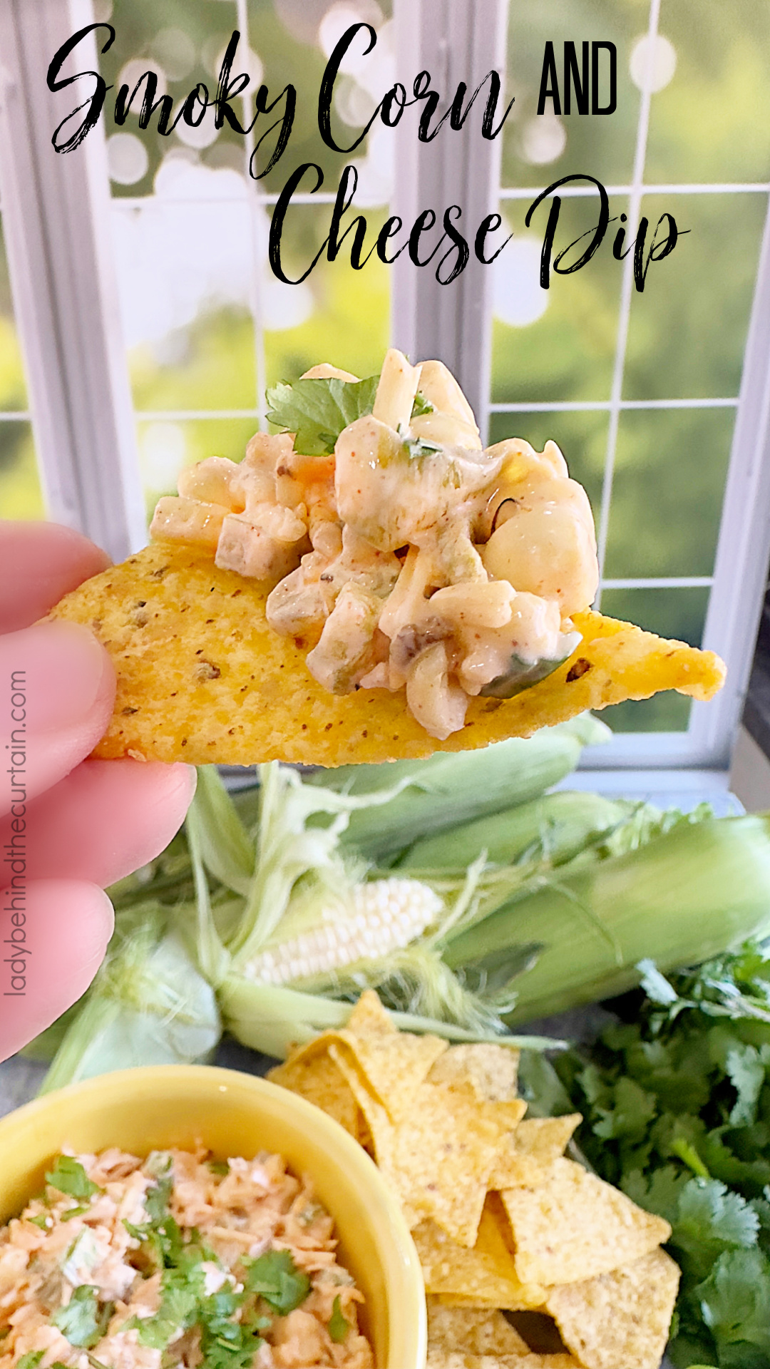 Smoky Corn and Cheese Dip