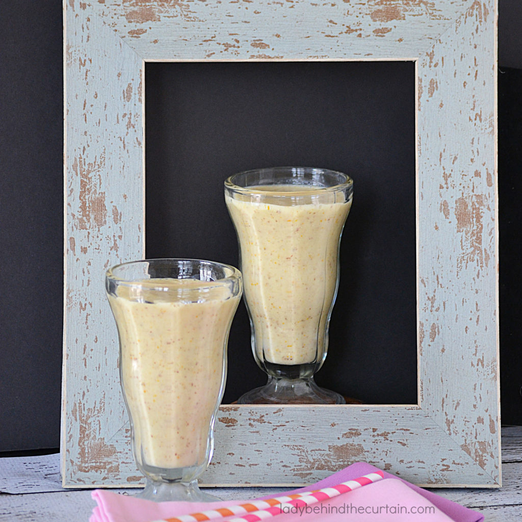 Orange Banana Oat Smoothie