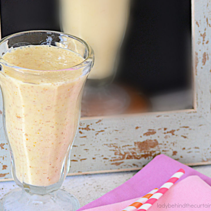 Orange Banana Oat Smoothie