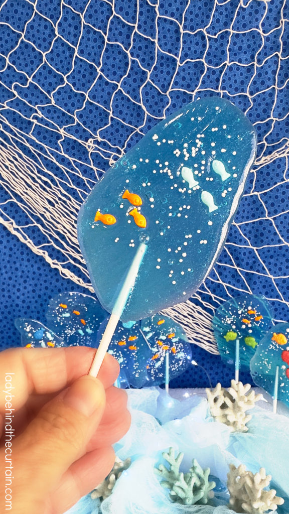 Under the Sea Homemade Lollipops