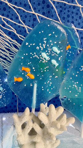 Under the Sea Homemade Lollipops