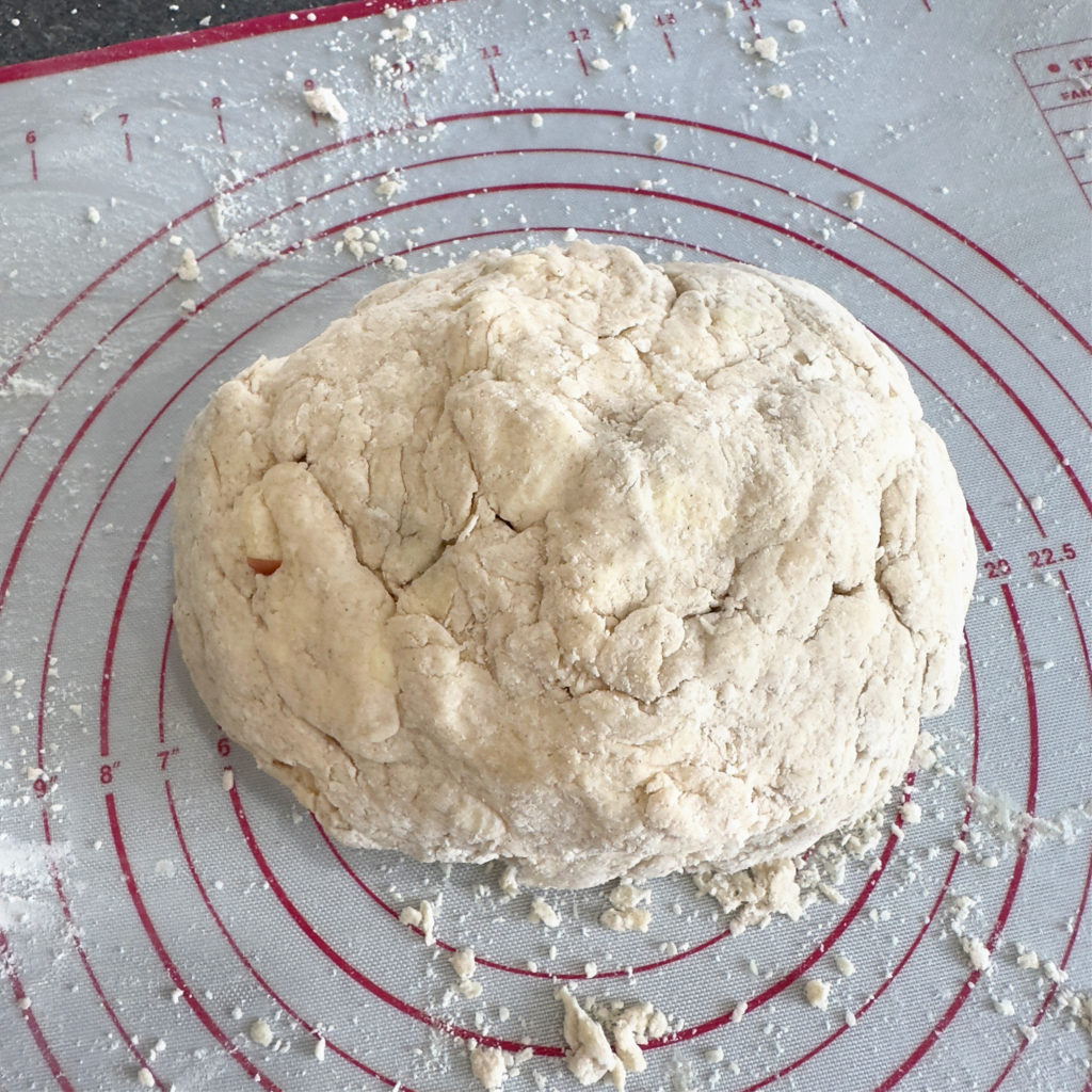 Apple Buttermilk Biscuits with Sausage Cider Gravy