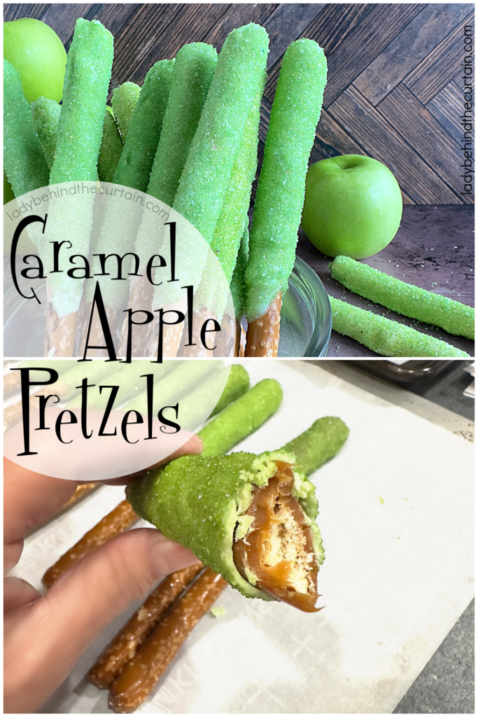 Caramel Apple Pretzels