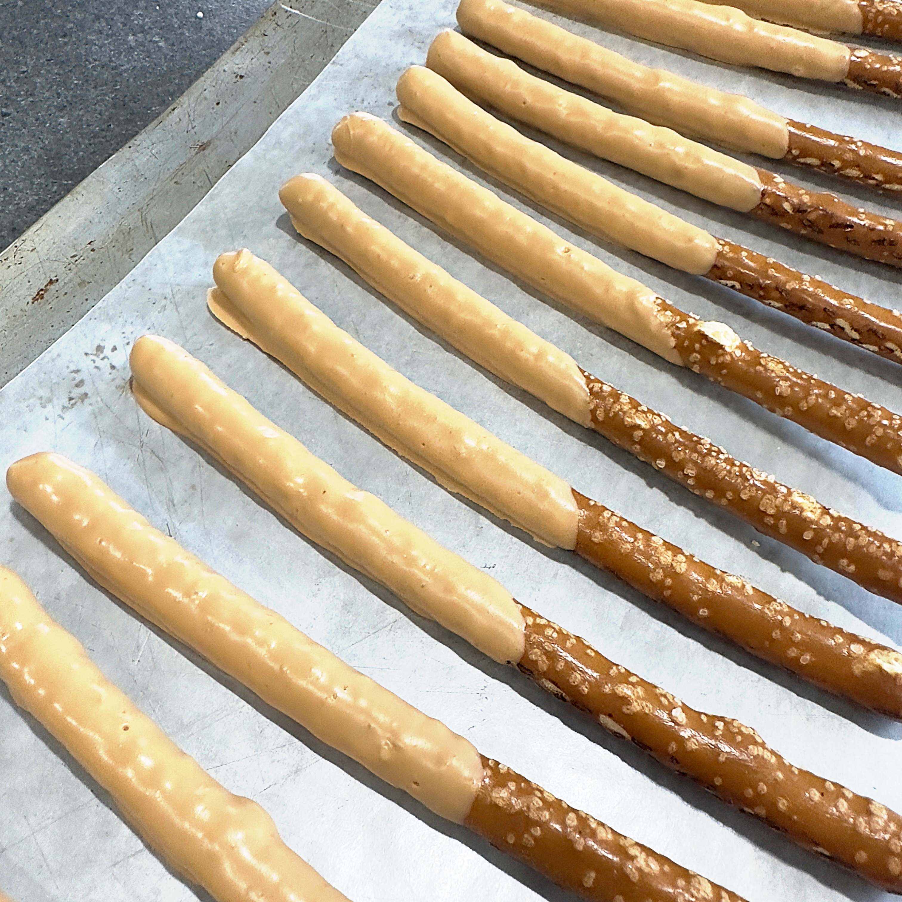 Caramel Apple Pretzels