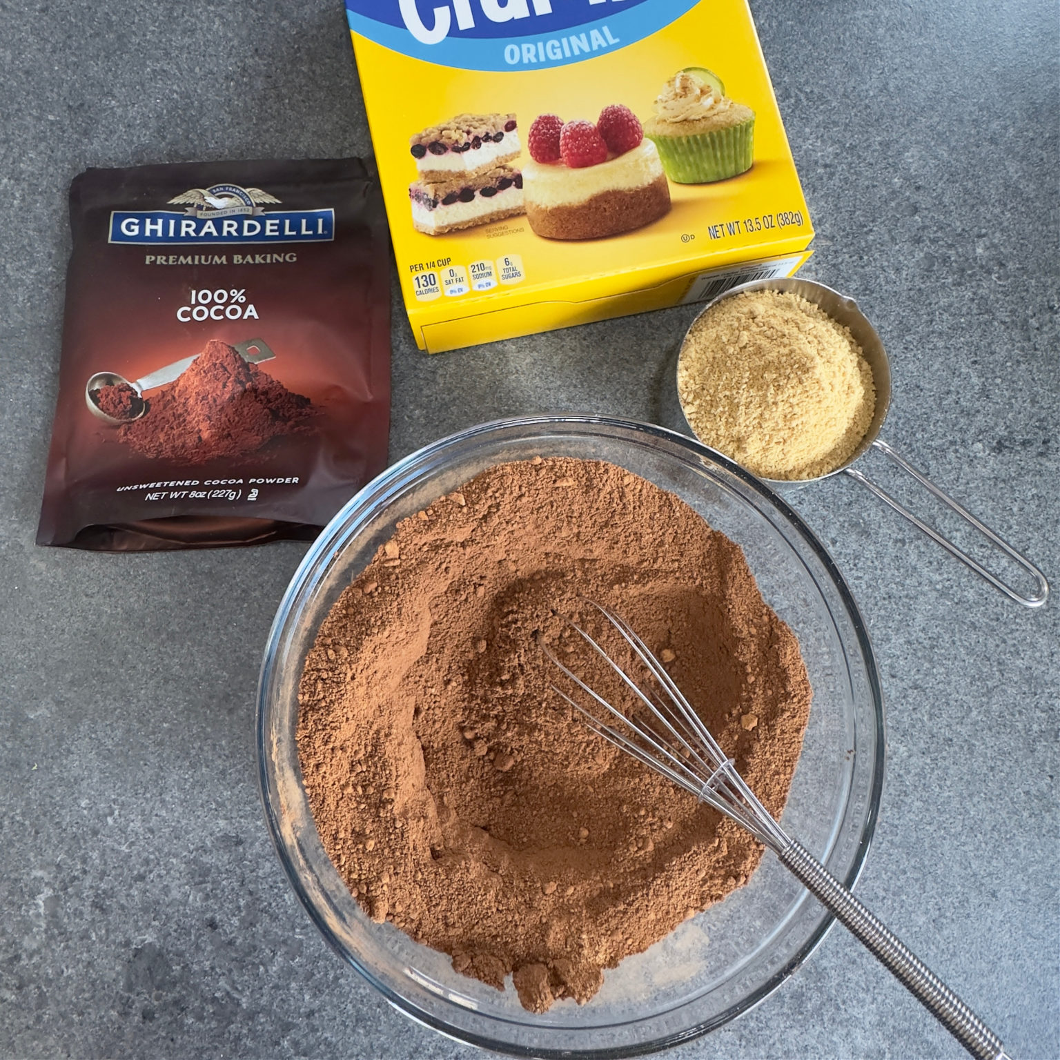 Chocolate Graham Cracker Crust Made With Honey Graham Crackers