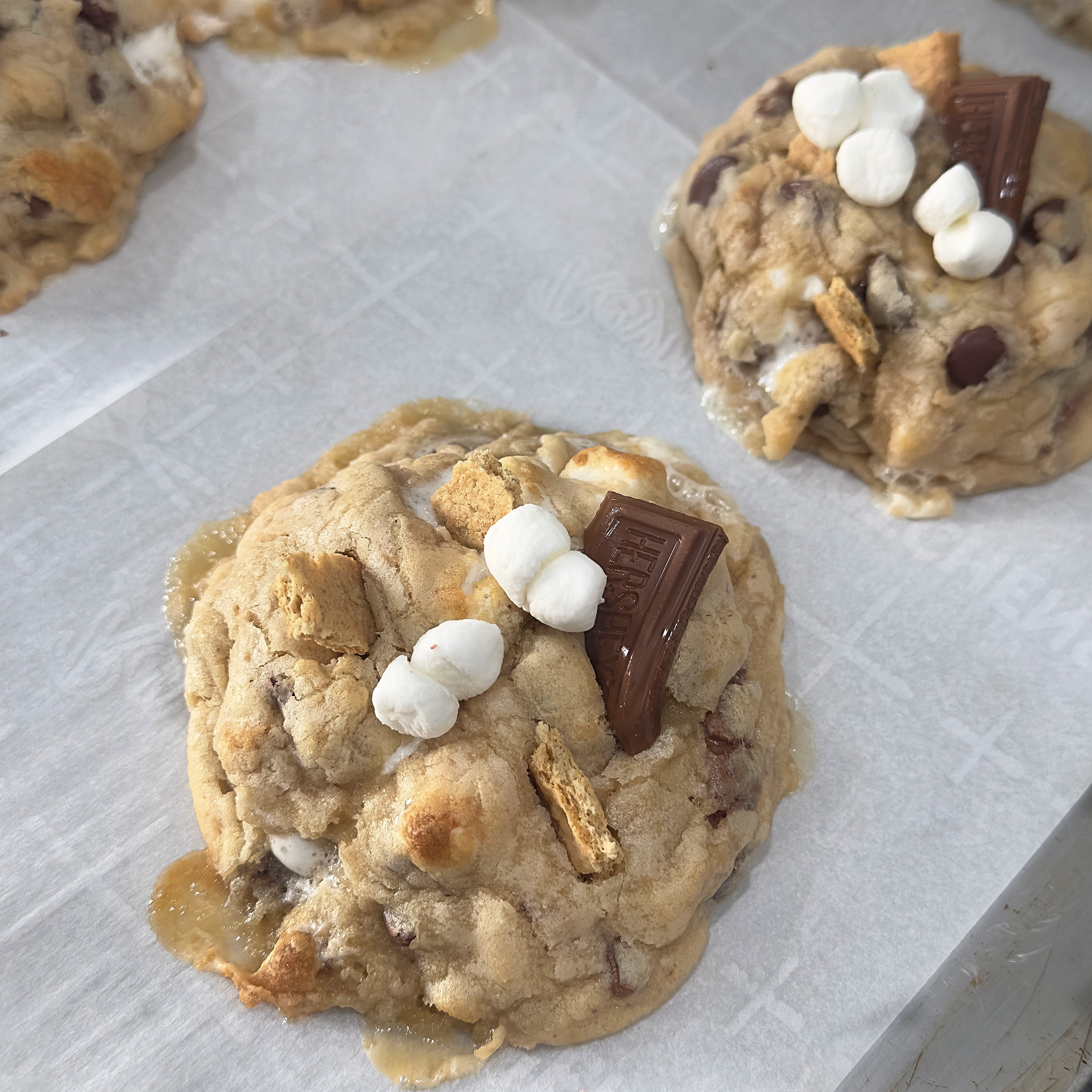 Large Gourmet S'mores Cookies