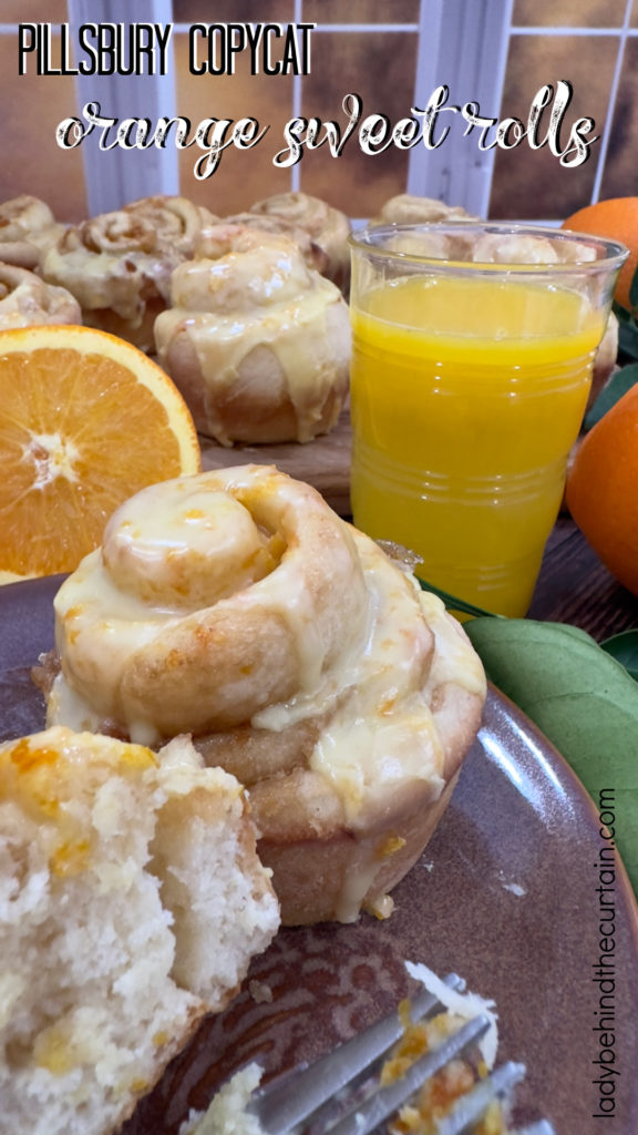 Orange Sweet Rolls