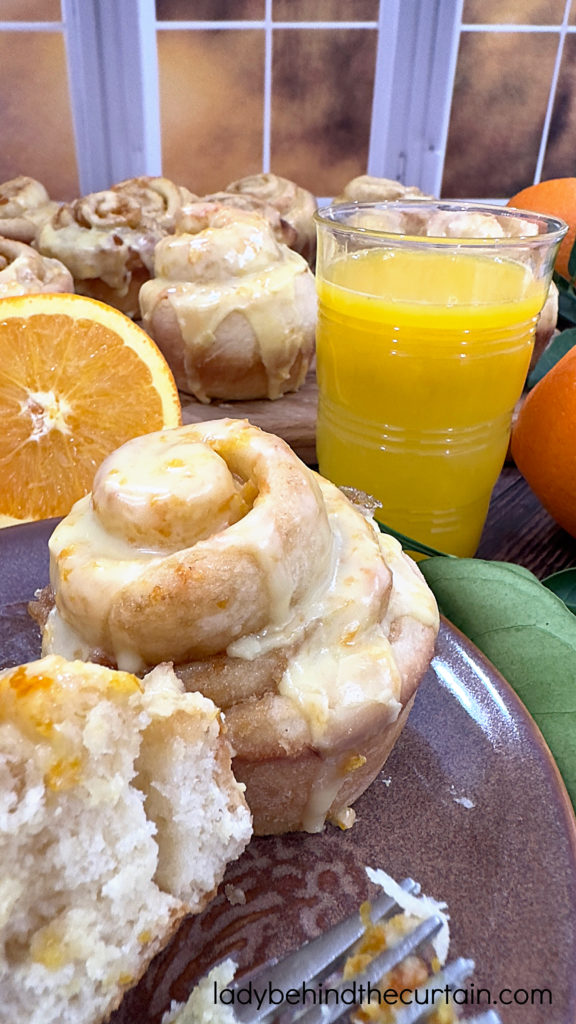 Orange Sweet Rolls