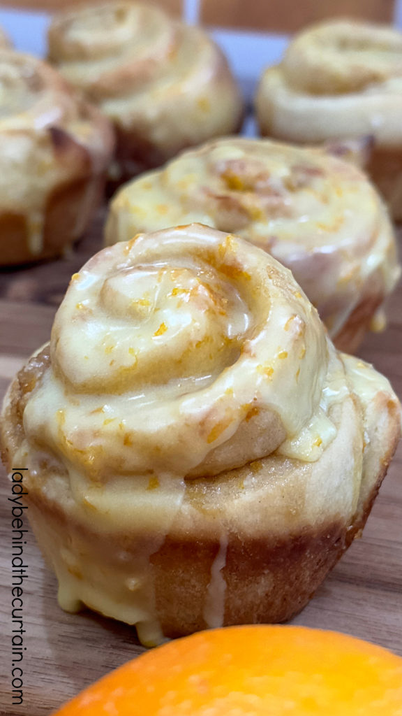 Orange Sweet Rolls