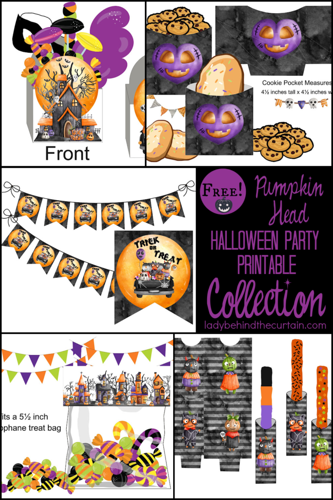 Pumpkin Head Halloween Party Collection