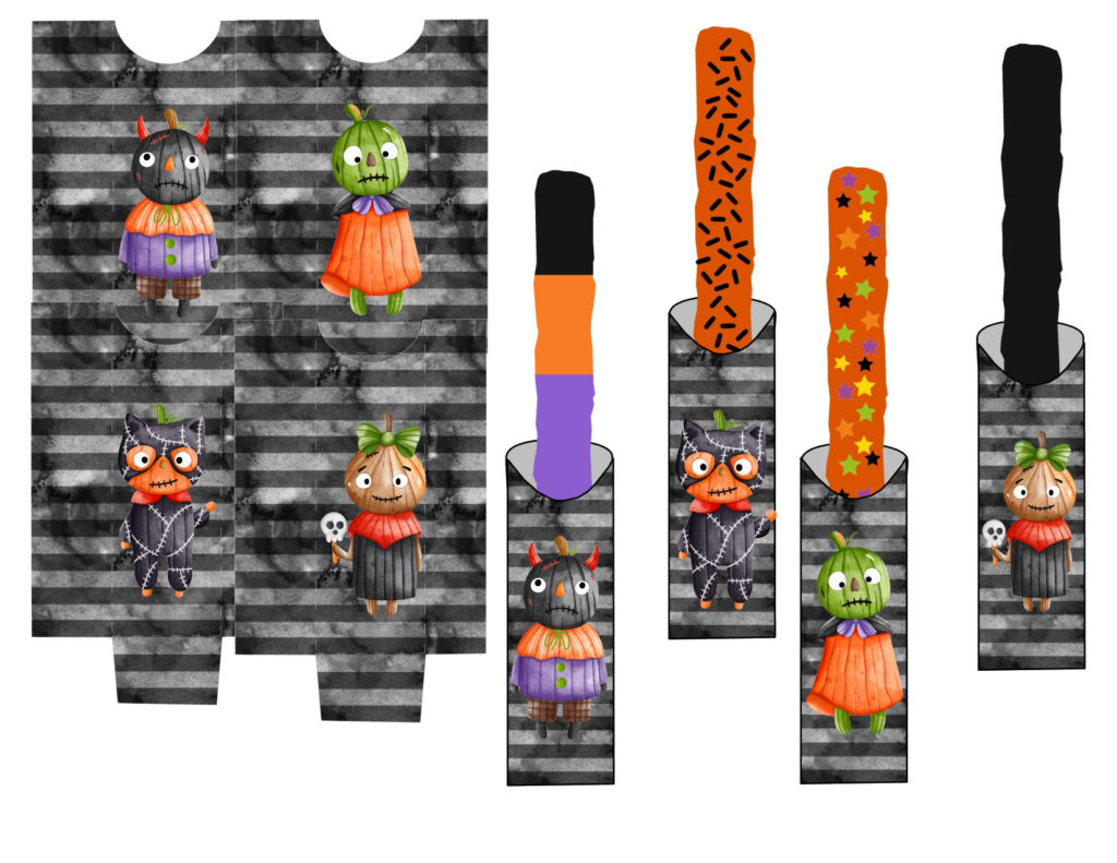 17 Pumpkin Head Halloween Party Printable Collection