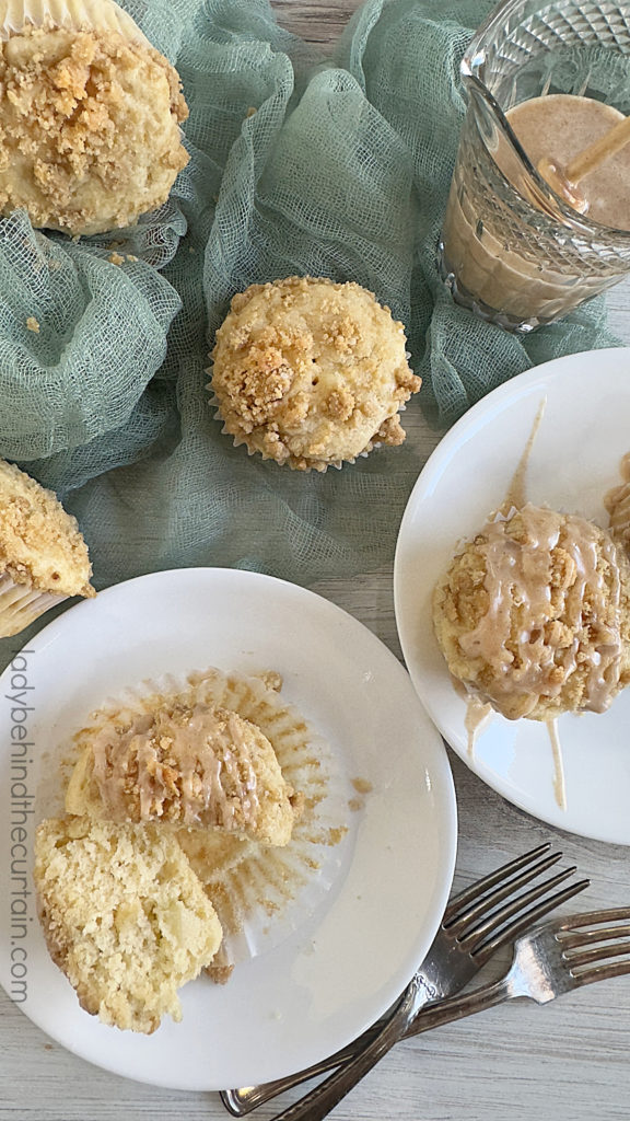 Apple Crunch Coffee Cake Muffins