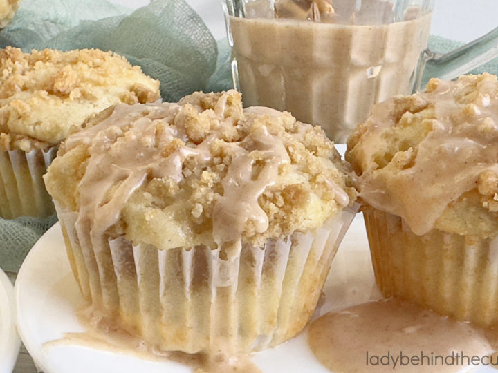 Apple Crunch Coffee Cake Muffins