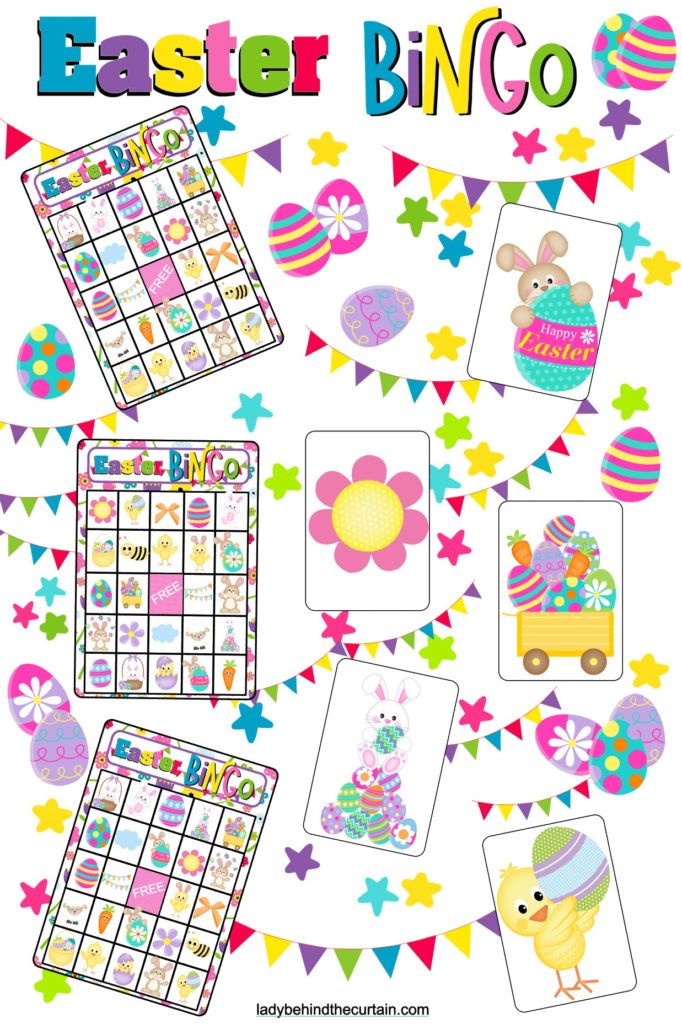 Easter Party Bingo Game FREE Printable