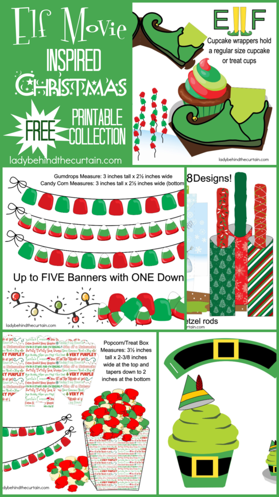 Elf Movie Inspired Christmas Party FREE Printable Collection