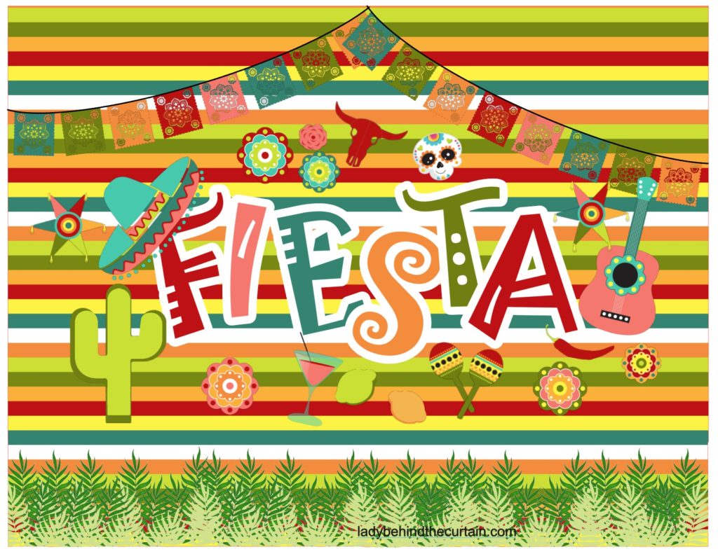 Cinco de Mayo Fiesta Party FREE Printable Collection