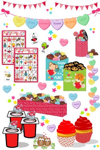 Free Printable Valentine's Day Party Collection