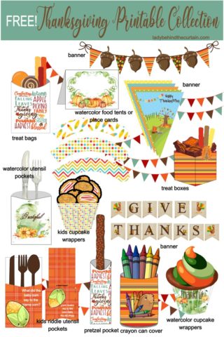 Thanksgiving FREE Printable Collection
